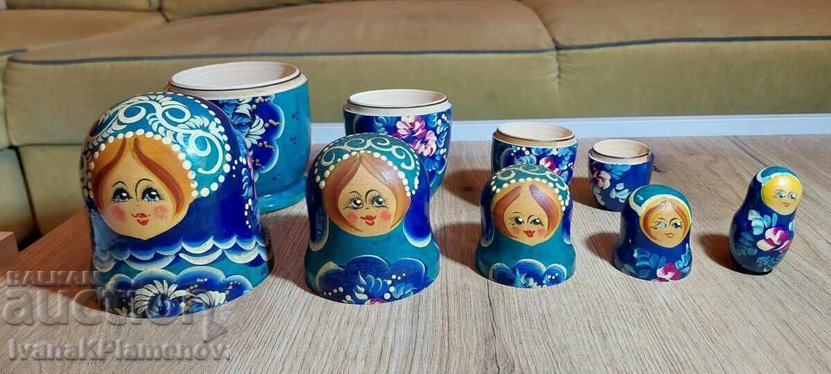 Matryoshka dolls, 5 piece set for connoisseurs - 6