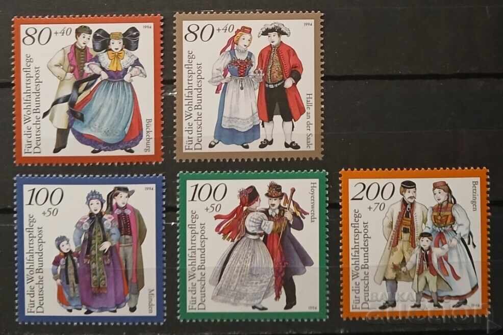 Germany 1994 Folklore/Costumes MNH Germany 1994 Folklore/Costumes MNH