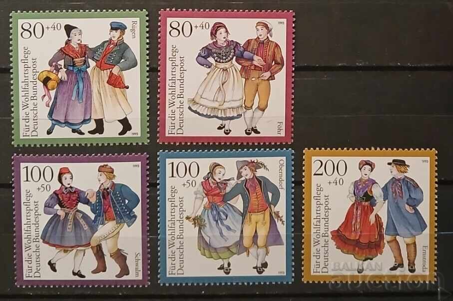 Germany 1993 Folklore/Costumes MNH Germany 1993 Folklore/Costumes MNH