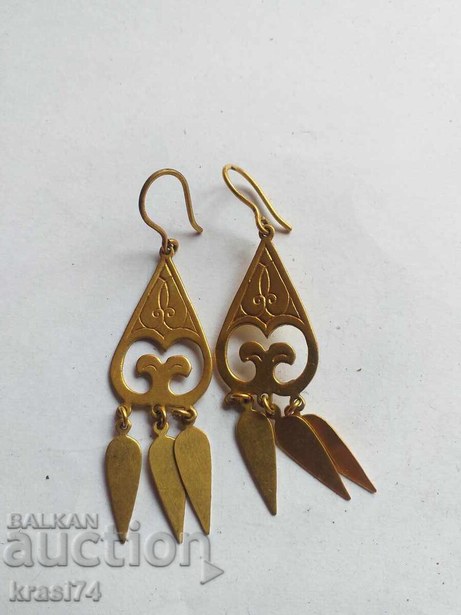 Επιχρυσωμένα σκουλαρίκια Επιχρυσωμένα σκουλαρίκια