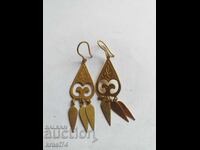 Cercei placati cu aur