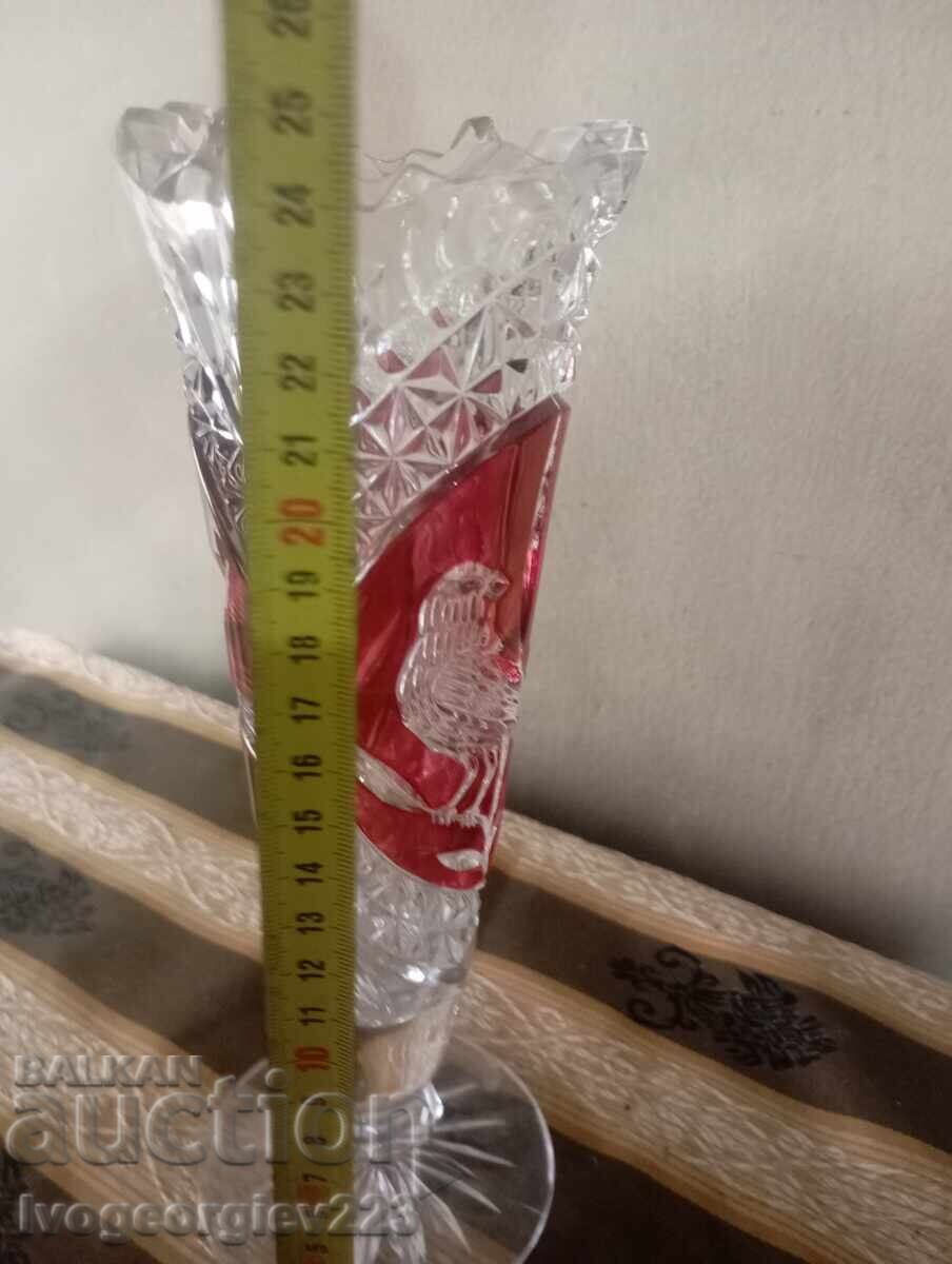 Κρυστάλλινο βάζο Βοημίας - 5