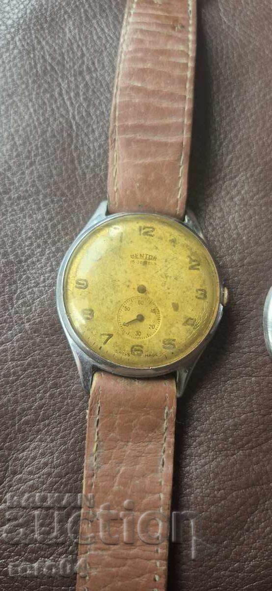 MENTOR - 15 Jewels - SWISS MADE - WW II with price 67.00 BGN | € 34.26