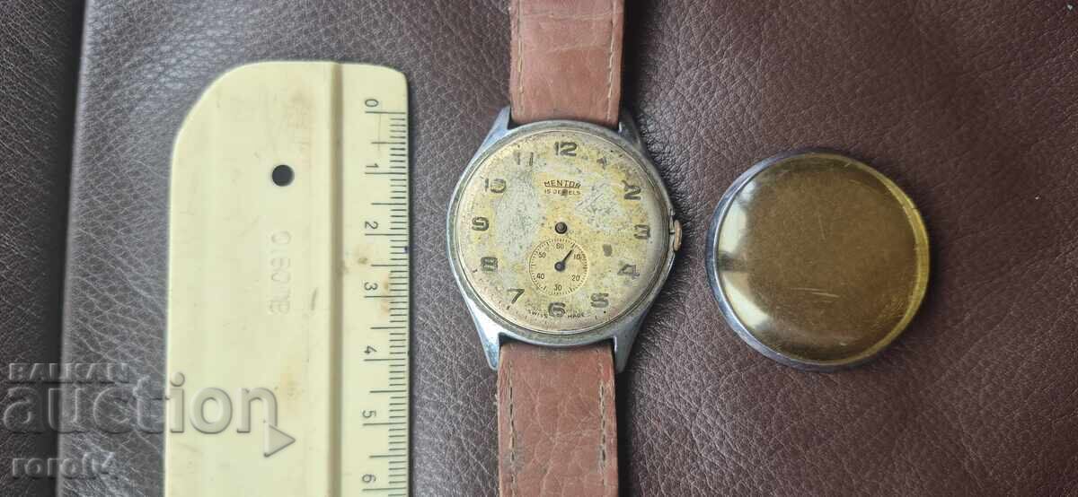 MENTOR - 15 Jewels - SWISS MADE - WW II - 6