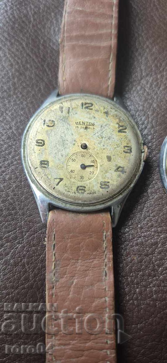 MENTOR - 15 Jewels - SWISS MADE - WW II - 7