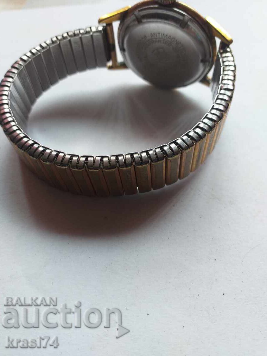 Gold plated watch with price 65.00 BGN | € 33.23