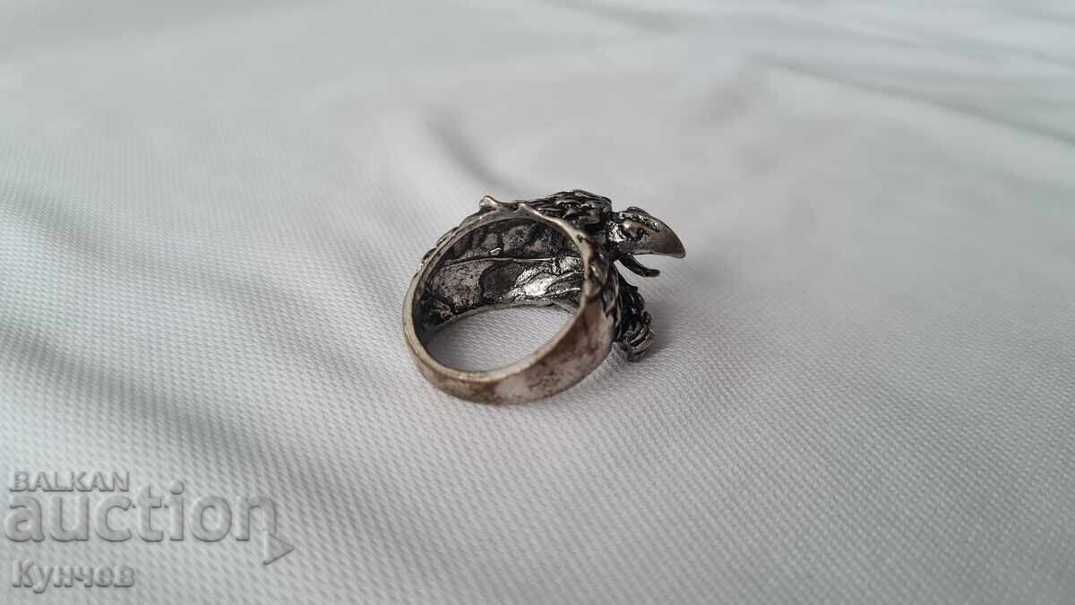 Ring, heavy metal, rocker, eagle with price 20.00 BGN | € 10.23 Ring, heavy metal, rocker, eagle with price 20.00 BGN | € 10.23