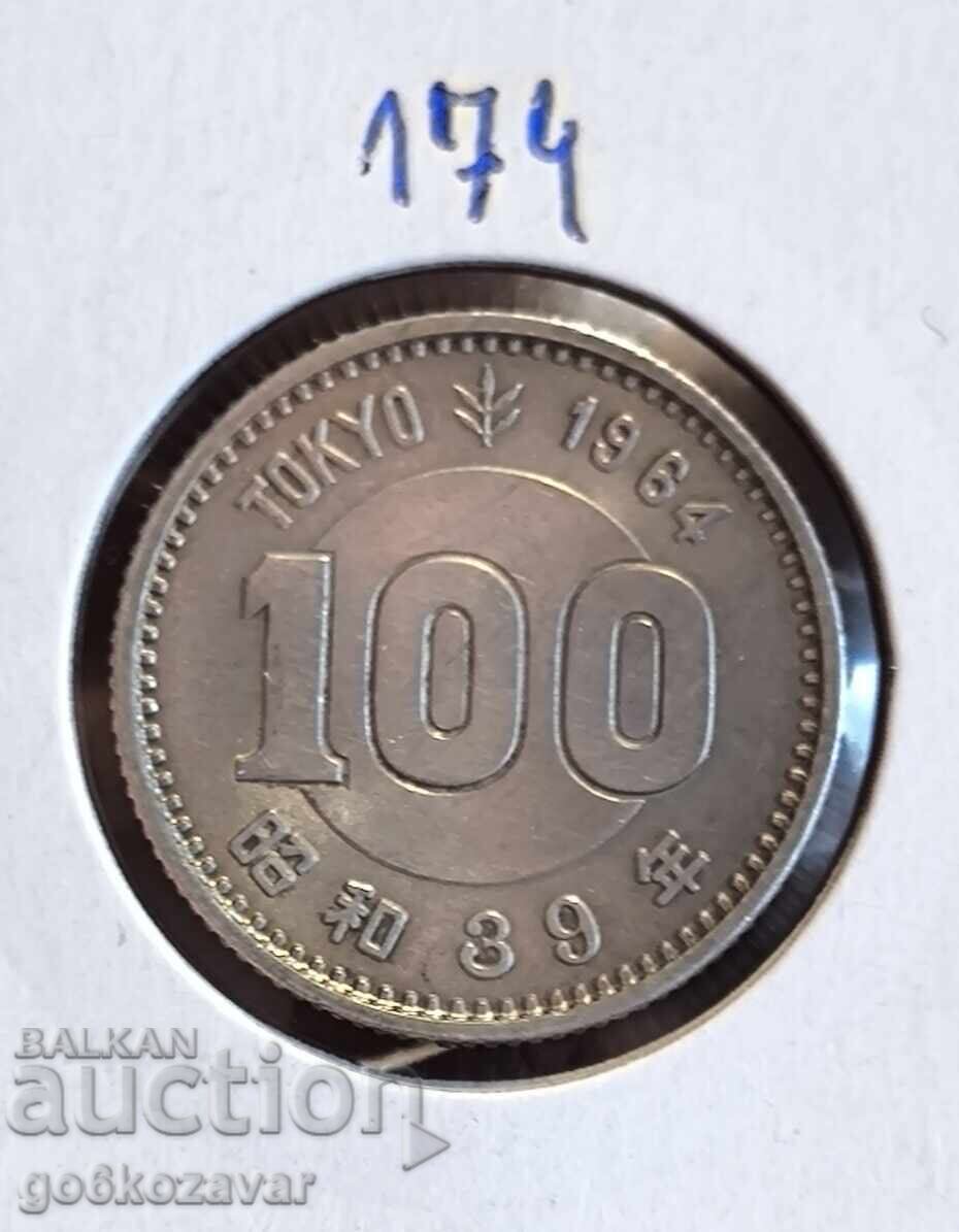 Ιαπωνία 100 Γιεν 1964 Ασήμι Κορυφαίο νόμισμα! UNC