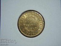 20 Francs 1812 А France (20 франка Франция) - XF/AU (злато)
