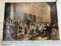 Afis comunist vechi V. I. Lenin