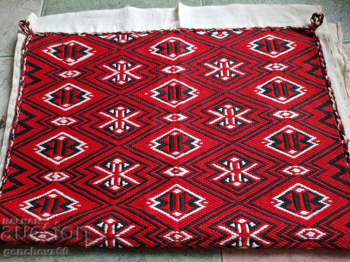 Auction  Large embroidered pillowcase