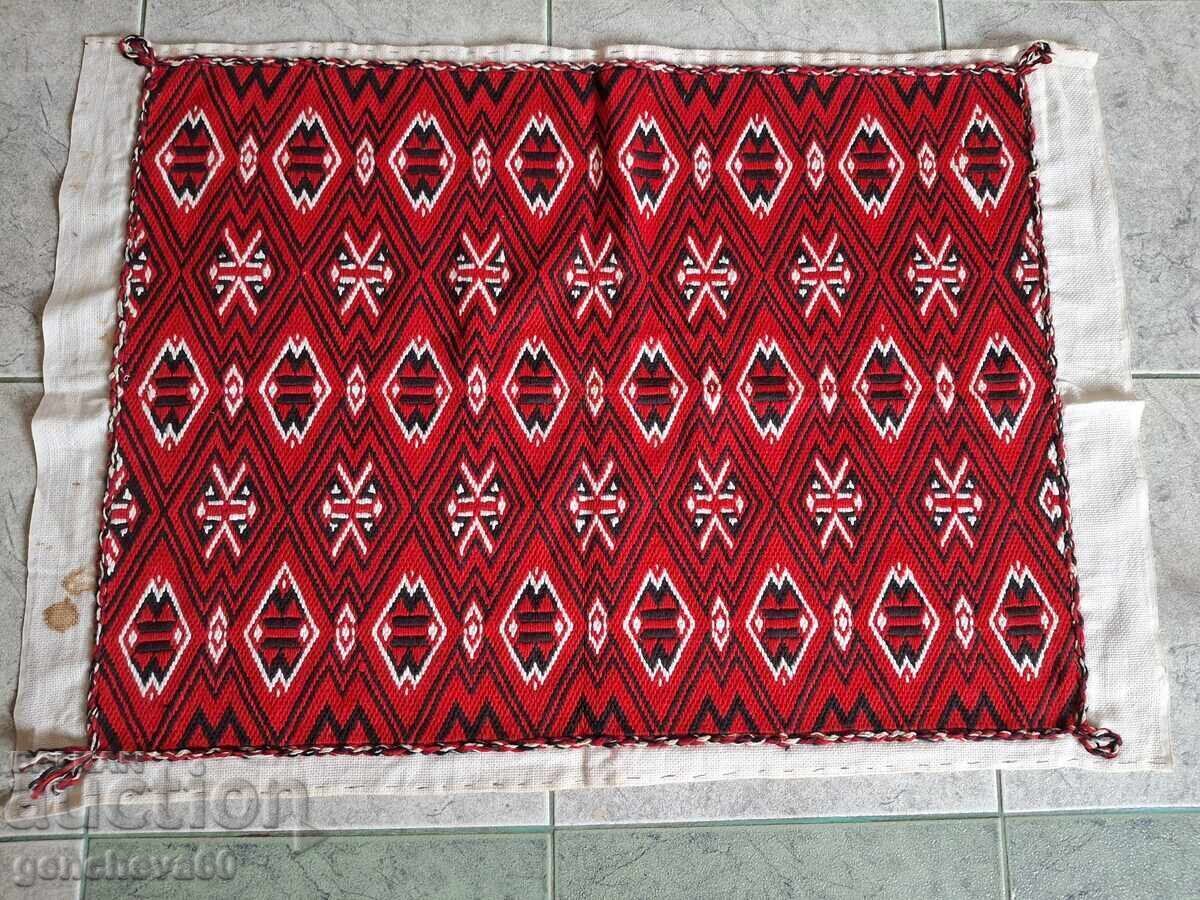 Large embroidered pillowcase