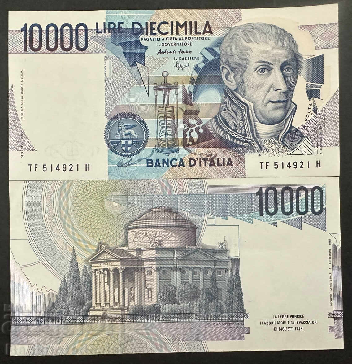 Italy 10,000 Lire 1984 Pick 112c Last pre-Euro Uncirculated Ref 4921