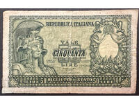 Ιταλία 50 Λίρες 1951 Pick 91 Ref 2667