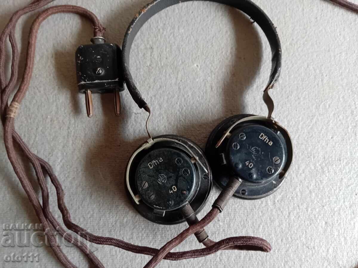 Delivery of German Military Headphones 1940, - WW2