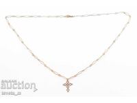 Αλυσίδα με μενταγιόν κρεμαστό σταυρό