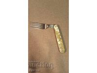 Παλιό μαχαίρι, τουριστικό, μαχαίρι, πιρούνι, τουρισμός