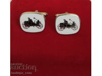 Butoni de manșetă retro mașini