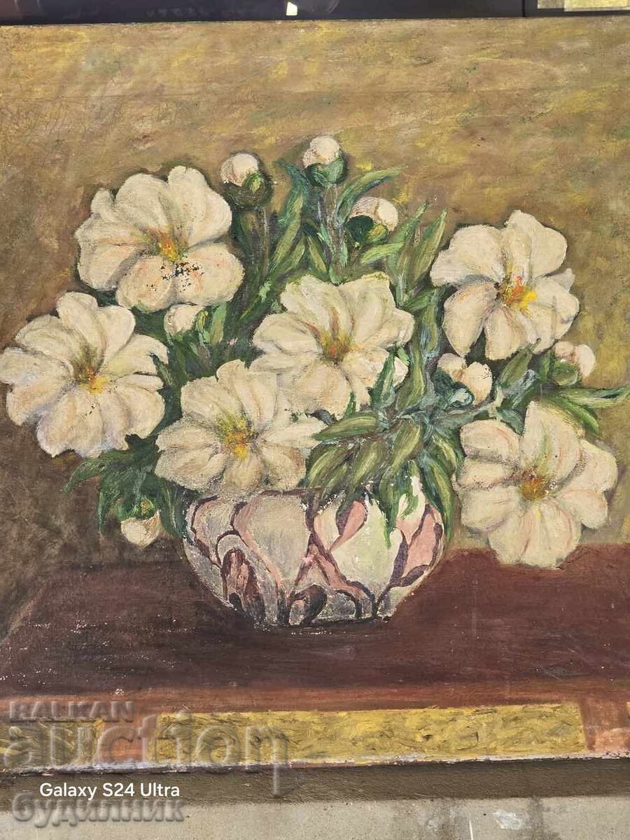 Μοναδικός ζωγραφικός πίνακας μεγάλων διαστάσεων στις φωτογραφίες ΒΖΤ