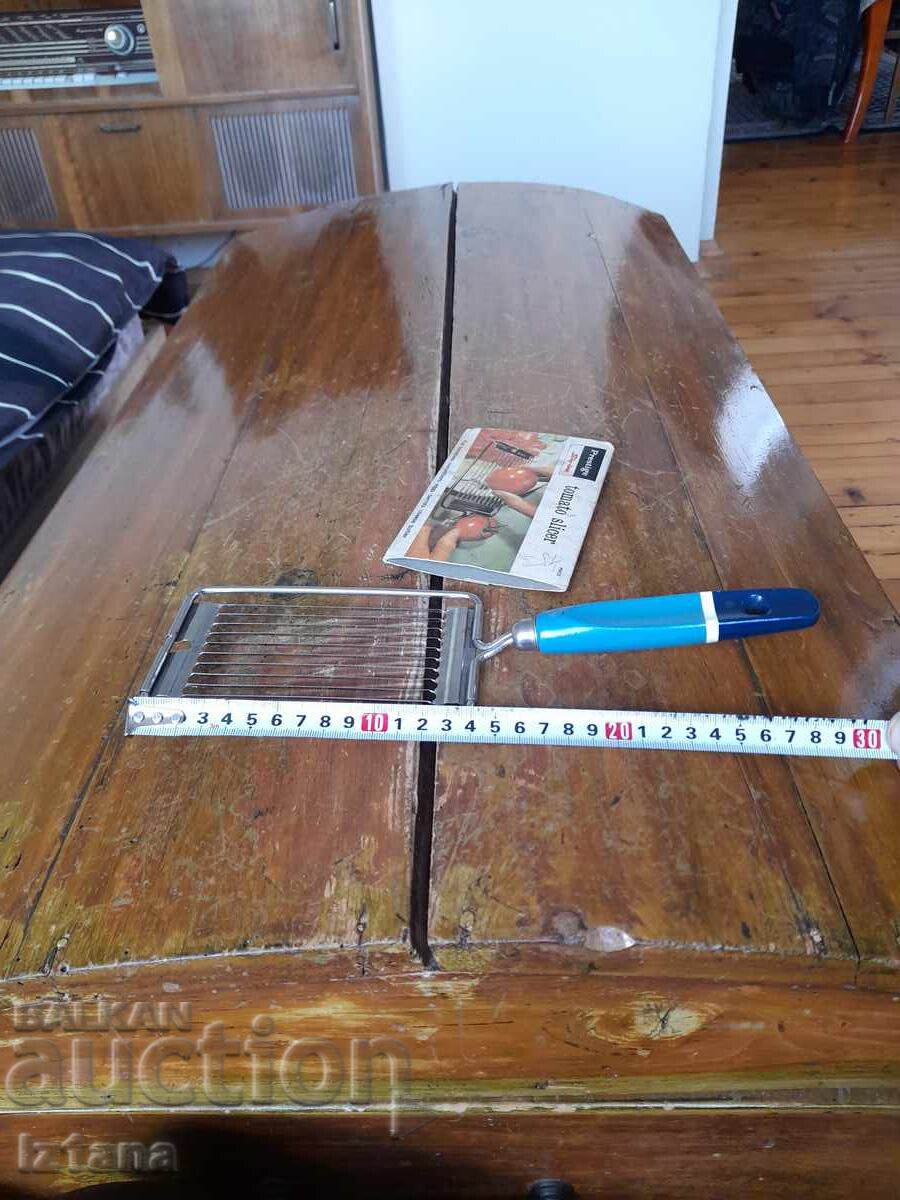 Παλιό οικιακό μηχάνημα κοπής ντομάτας - 7