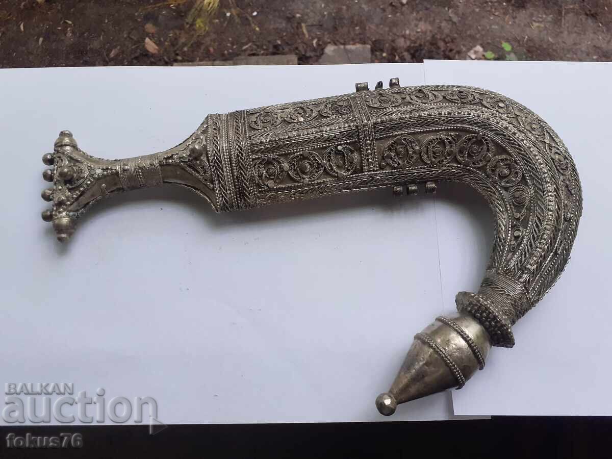 Khanjar - scabbard and handle from an old Ottoman khanjar Khanjar - scabbard and handle from an old Ottoman khanjar