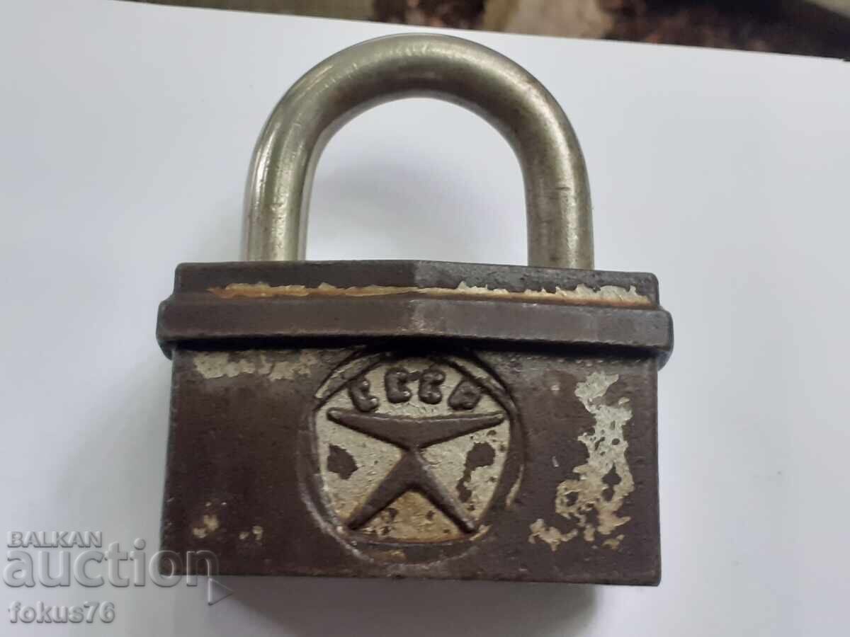 Μεγάλο παλιό λουκέτο (κατινάκι) Σοβιετικής Ένωσης (ΣΣΔ)