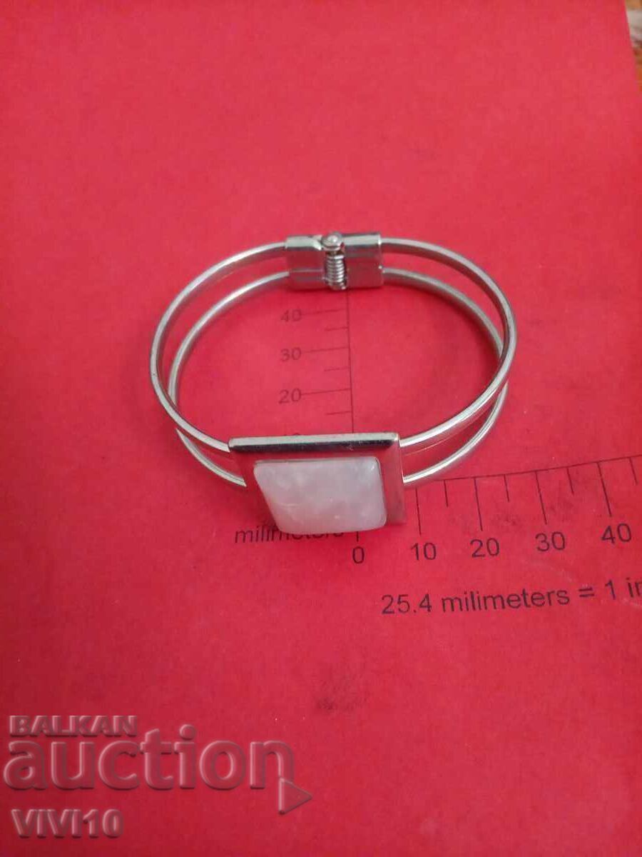 Antique bracelet with a large stone