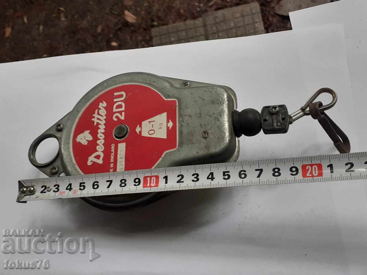 Vechi dispozitiv englezesc de siguranță la înălțime, extensibil - 5 Vechi dispozitiv englezesc de siguranță la înălțime, extensibil - 5