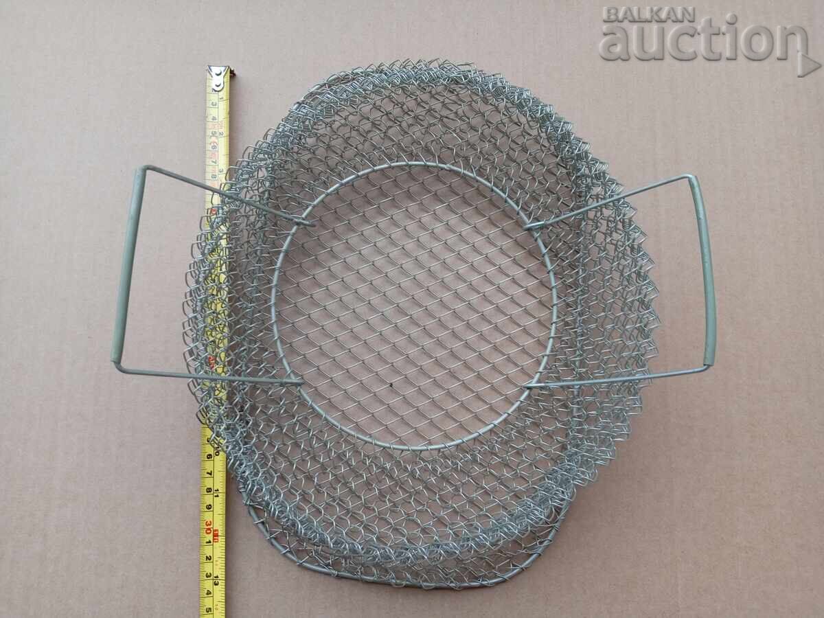 Lot de două genți de cumpărături retro împletite, vintage - 6 Lot de două genți de cumpărături retro împletite, vintage - 6