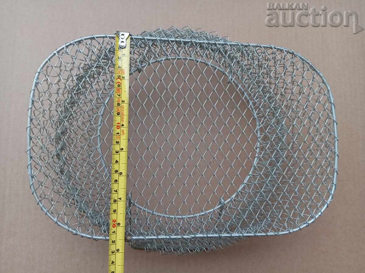 Lot de două genți de cumpărături retro împletite, vintage - 7 Lot de două genți de cumpărături retro împletite, vintage - 7