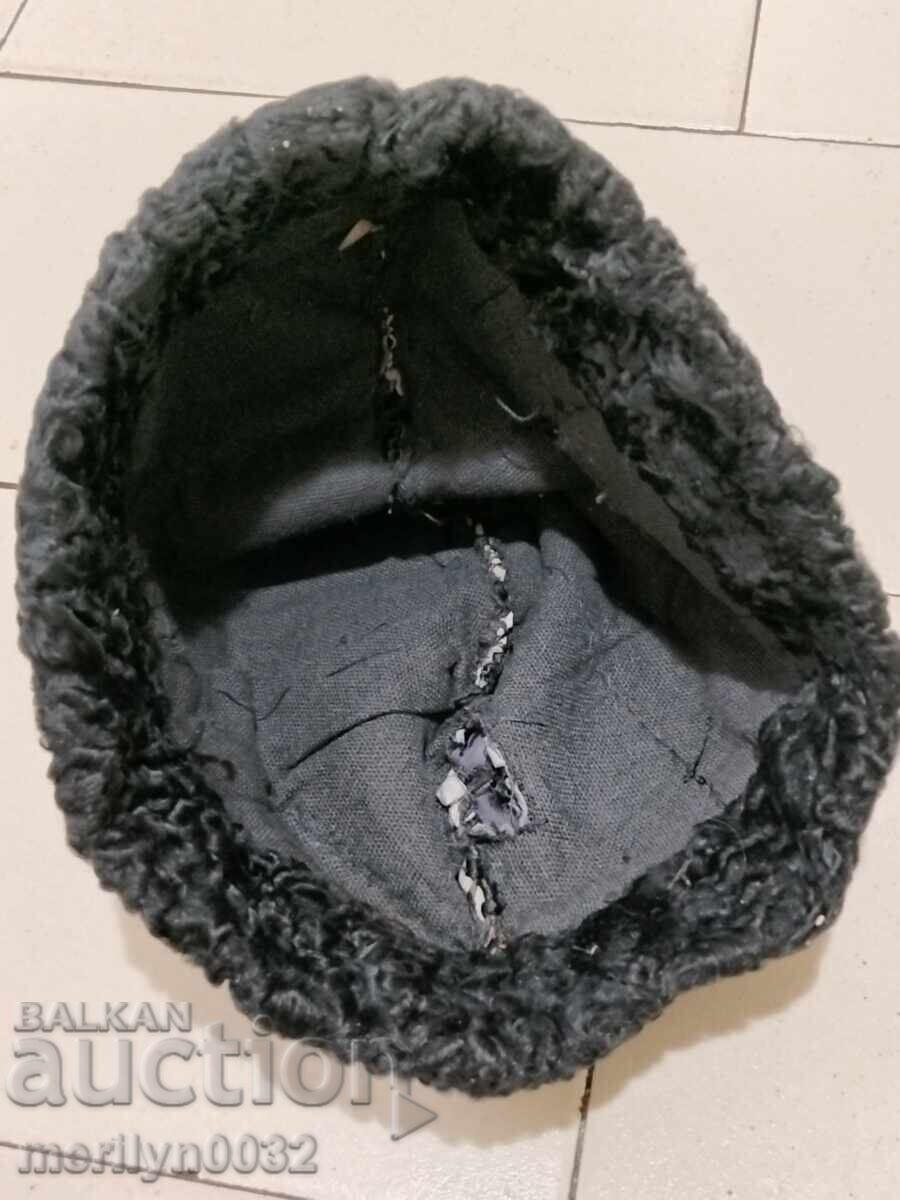 Παλιό καπέλο από αστράγαν, Νο. 59, γούγλα, καπέλο, παραδοσιακή φορεσιά, ζώνη, σιλάχ - 5