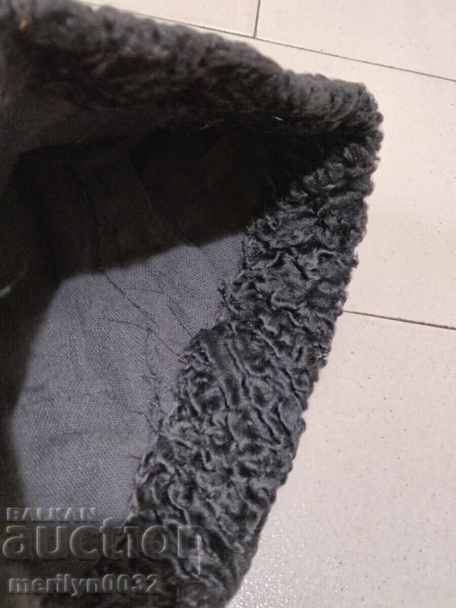 Παλιό καπέλο από αστράγαν, Νο. 59, γούγλα, καπέλο, παραδοσιακή φορεσιά, ζώνη, σιλάχ - 6
