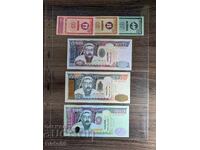 Lot bancnote din Mongolia