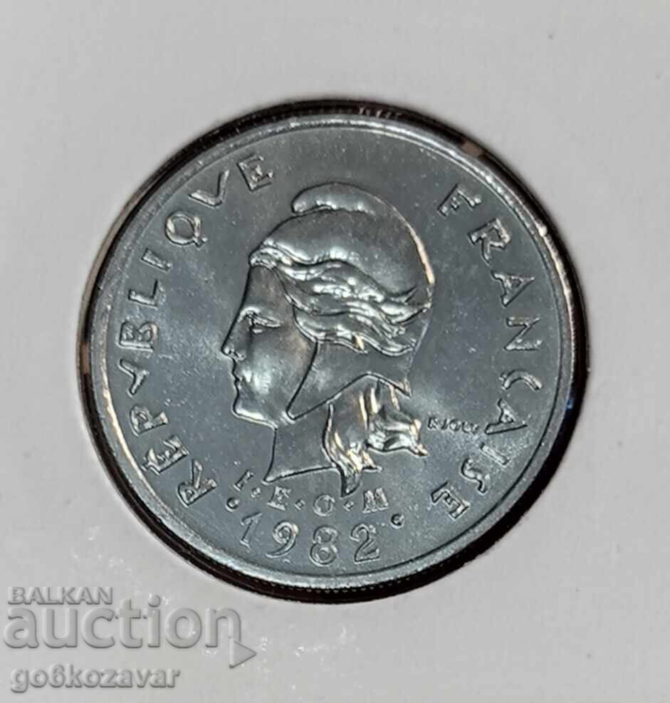 Френска полинезия 10 франка 1982г UNC с цена 3.00 лв. | € 1.53 Френска полинезия 10 франка 1982г UNC с цена 3.00 лв. | € 1.53