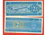 ХОЛАНДСКИ НИДЕРЛАНДСКИ АНТИЛИ - 2,5 Гулден 1970 НОВА UNC