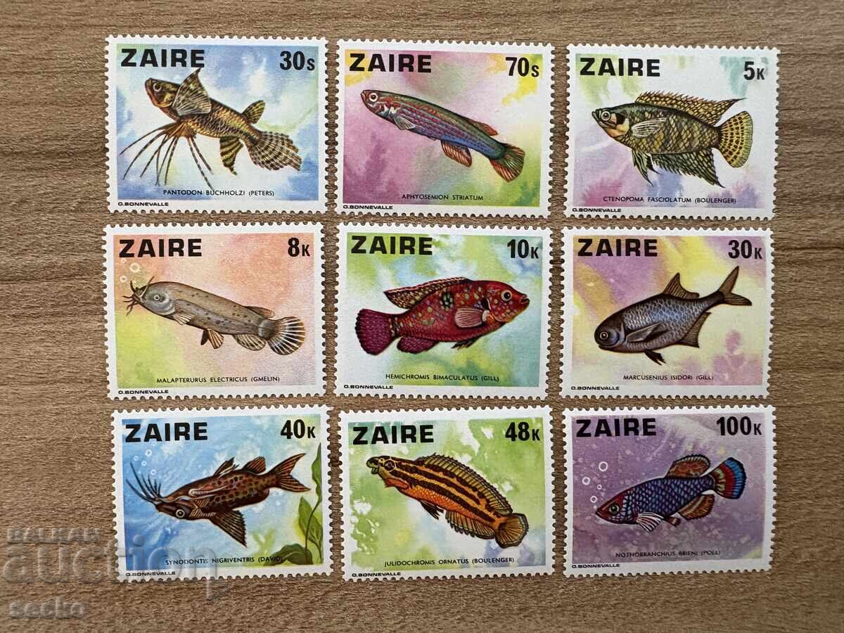 Ζαΐρ - Ψάρια (1978) MNH Ζαΐρ - Ψάρια (1978) MNH