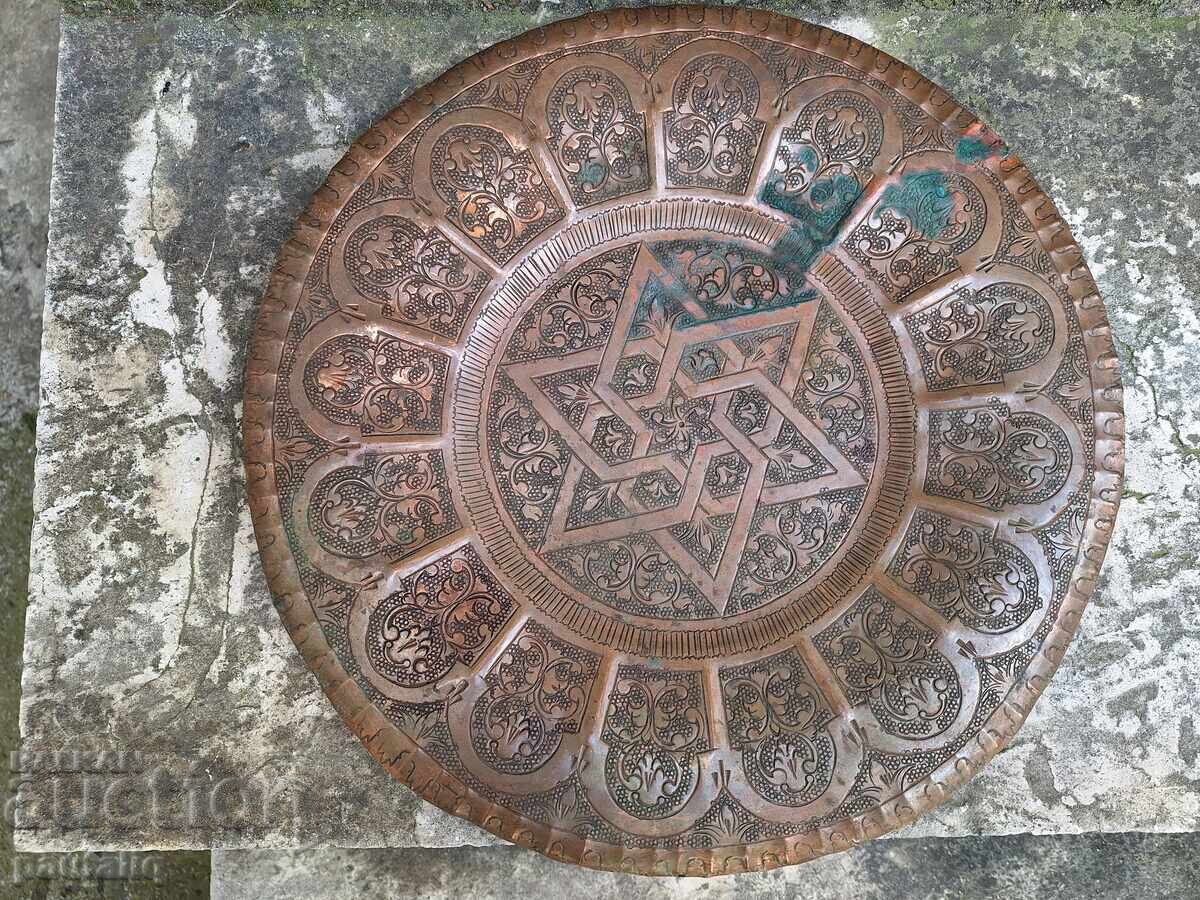 ΜΕΓΑΛΟ ΧΑΛΚΙΝΟ ΠΑΝΟ ΜΕ ΜΕΓΑΛΟ ΑΣΤΕΡΙ ΤΟΥ ΔΑΒΙΔ