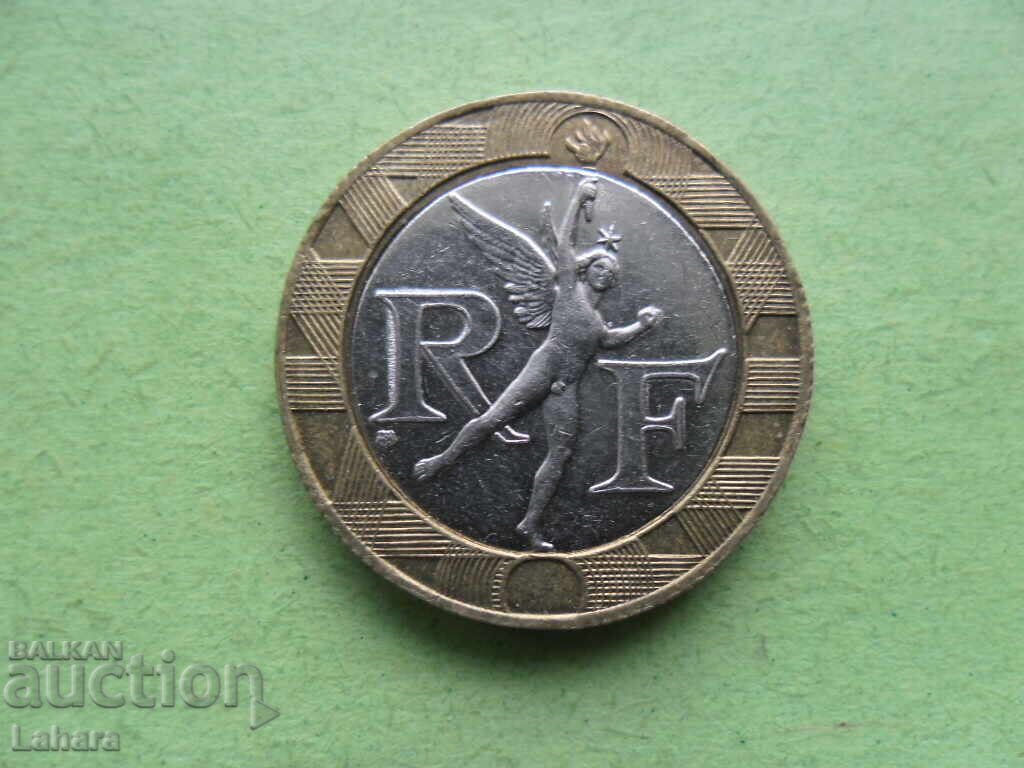 10 franci 1989 Franța cu preț 1.00 BGN | € 0.51