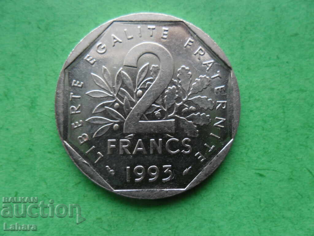 2 Francs 1993 France with price 2.00 BGN | € 1.02 2 Francs 1993 France with price 2.00 BGN | € 1.02
