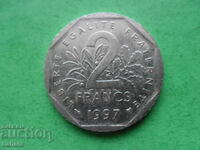2 франка 1997 г. Франция