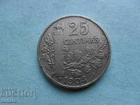 25 сантима 1904 г. Франция