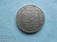 25 Centimes 1903 France