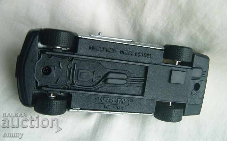 Mercedes-Benz 600 SEL model mașinuță, WELLY, № 9048, Mercedes - 7