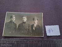 Пощенска картичка/Снимка - Трима войници