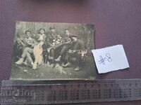 Ευχετήρια κάρτα/Φωτογραφία - ομάδα στρατιωτών