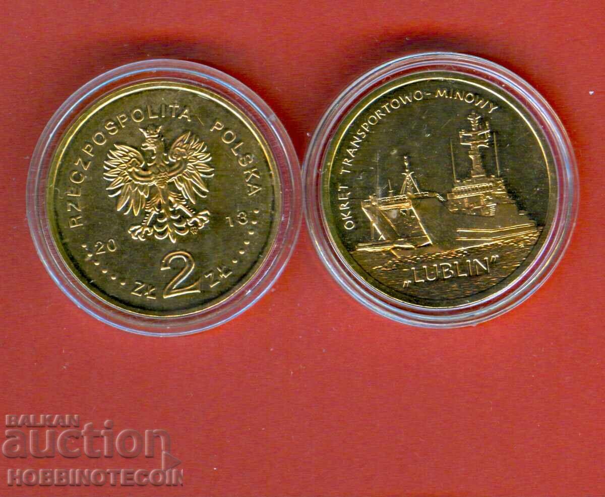 POLAND 2 Zloty COIN LUBLIN issue 2013 UNC