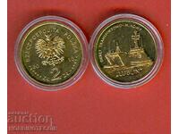 POLONIA POLAND 2 Zloti CORABIE LUBLIN emisiune 2013 UNC