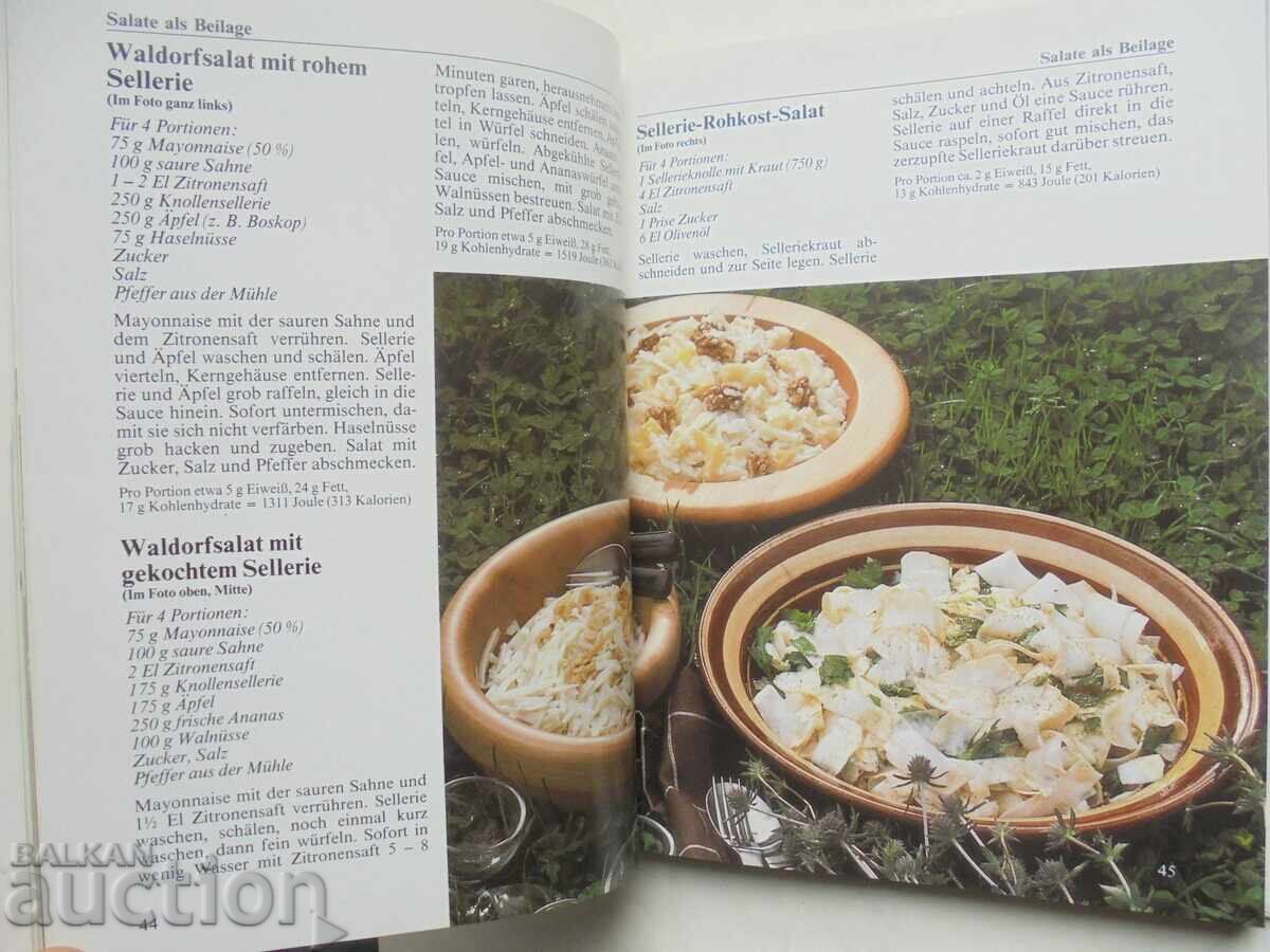 Auction  Cookbook Das neue Buch der Salate 1987