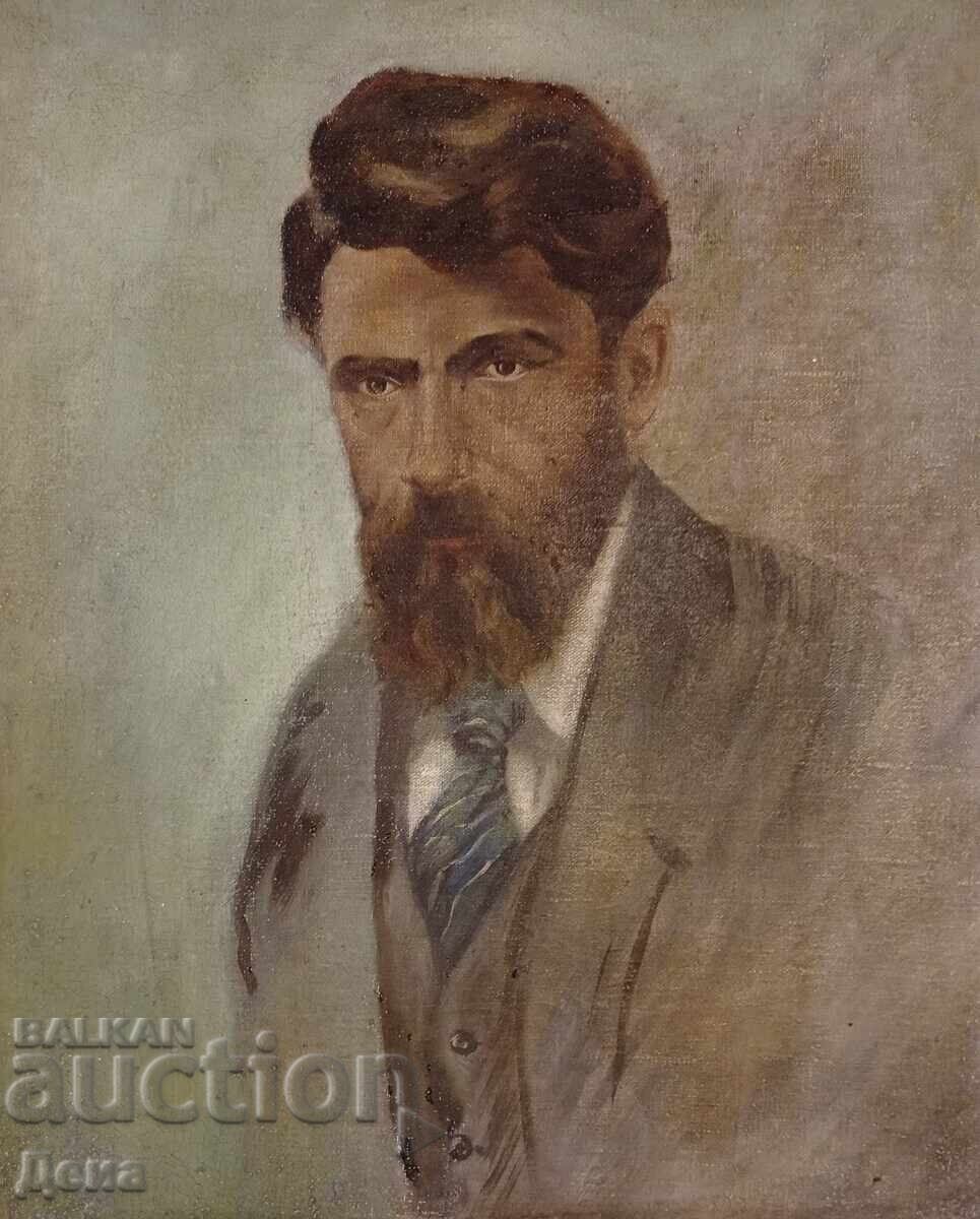 Portret al lui Anton Strașimirov din anii '30 cu preț € 383.47 | 750.00 BGN