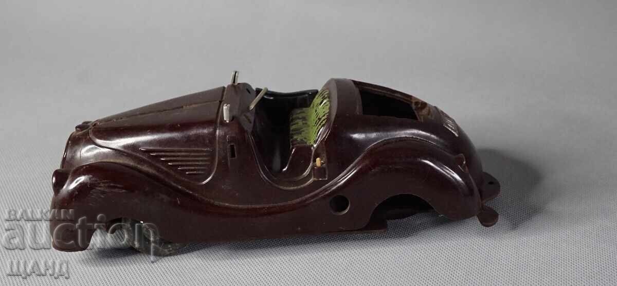 Аукцион Стара Българска Бакелитена играчка ретро кола дип комуна